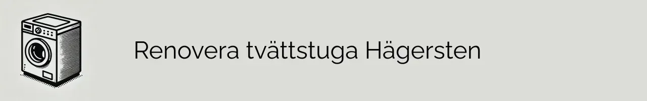 Renovera tvättstuga Hägersten